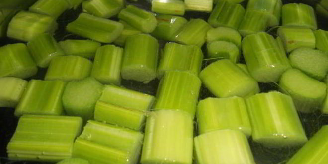 Рецепт киселя из ревеня