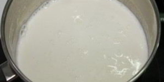 Рецепт киселя молочного