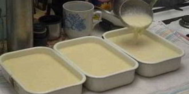 Рецепт киселя молочного