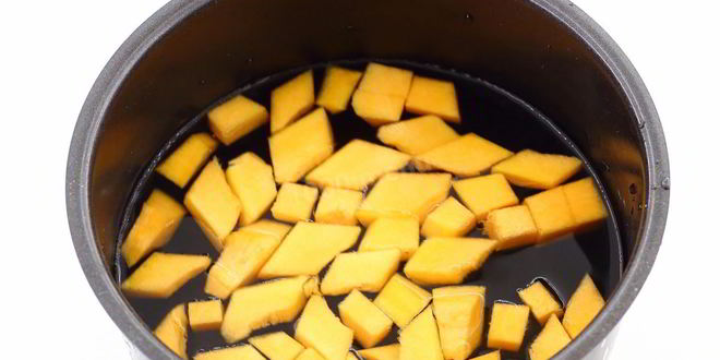 Рецепт киселя с яблоками и тыквой