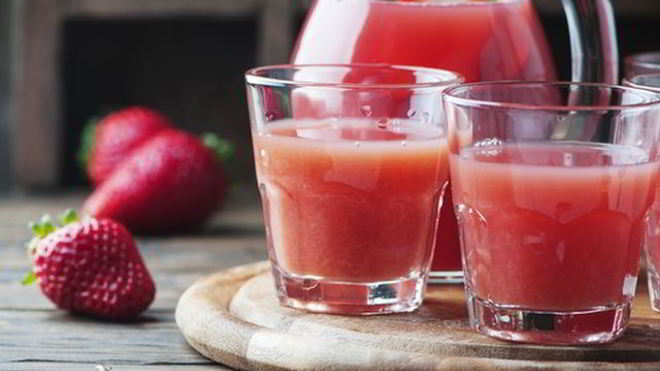 Рецепт клубничного киселя