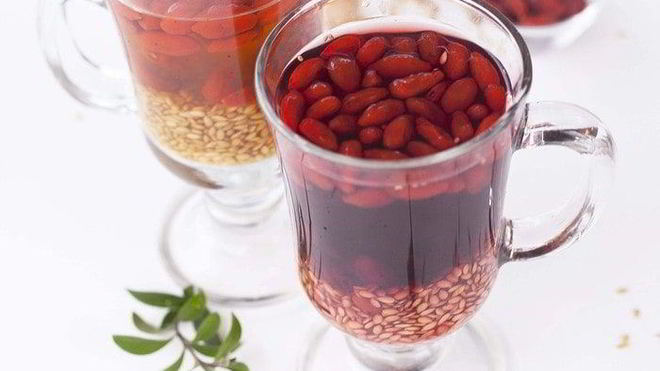 Рецепт льняного киселя с ягодами годжи