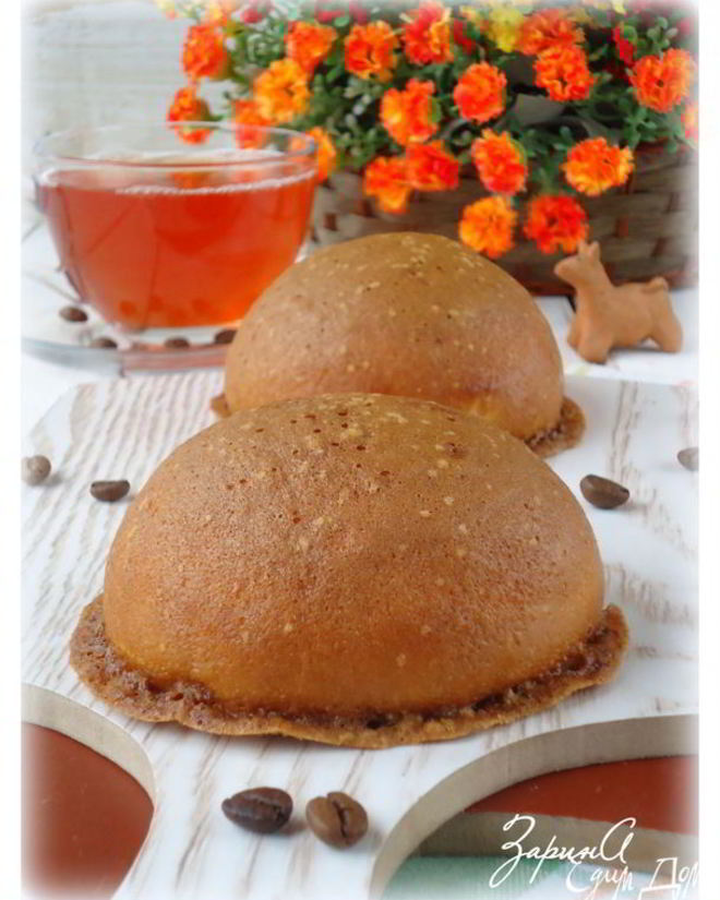 Рецепт булочек в кофейной юбочке