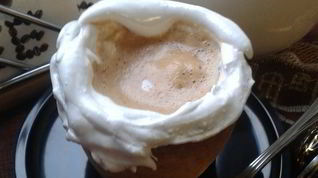 Рецепт Имбирного кофе в съедобной кружке