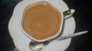 Рецепт Кофе с белым шоколадом и лимоном