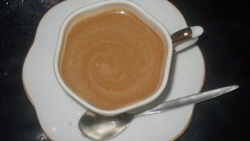 Рецепт Кофе с белым шоколадом и лимоном