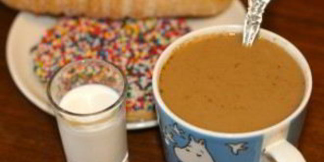 Рецепт кофе с молоком