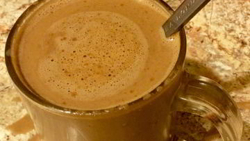 Рецепт Кофе с шоколадом и сгущеным молоком