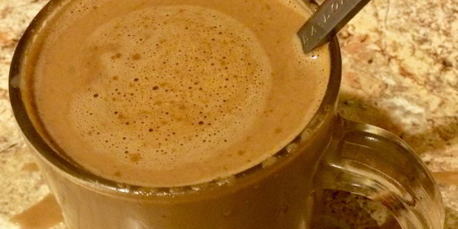 Рецепт Кофе с шоколадом и сгущеным молоком