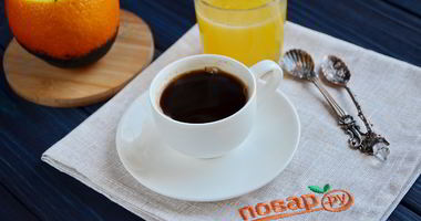 Рецепт Кофе в апельсине Бодрячок