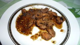 Рецепт Мяса, тушеного в кофе