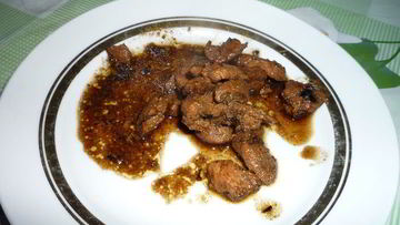 Рецепт Мяса, тушеного в кофе