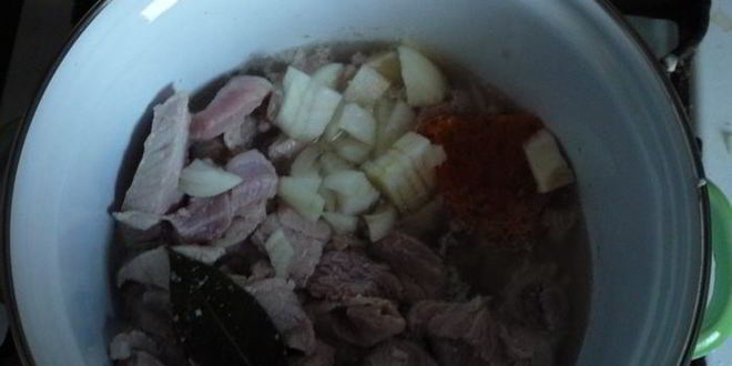 Рецепт мяса, тушеного в кофе