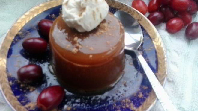 Рецепт желе кофе со сливками