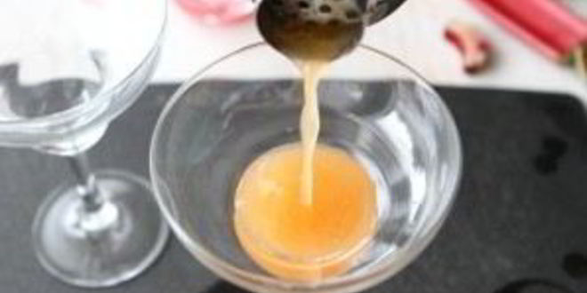 Рецепт коктейль маргариты с ревенем