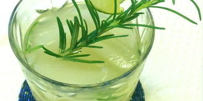 Рецепт Коктейля Розмаринового баха-стайл лаймэйд