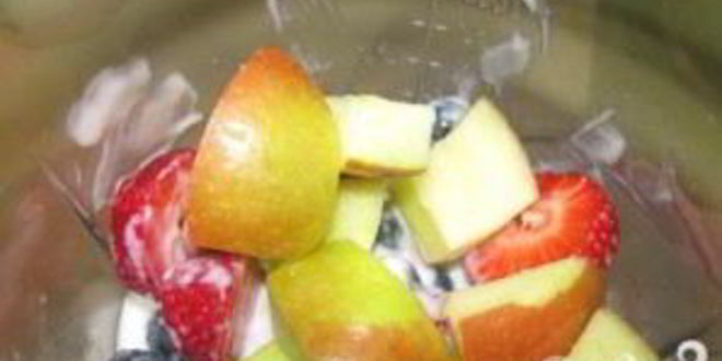 Рецепт коктейля яблочного шейк