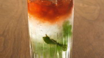 Рецепт Коктейля Квинс-парк-свизл