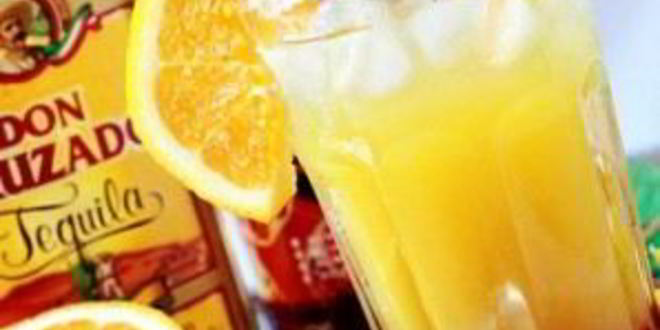 Рецепт коктейля текила-санрайз