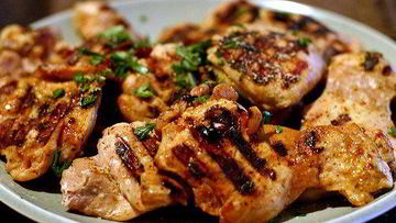 Рецепт Курицы с лаймом и текилой