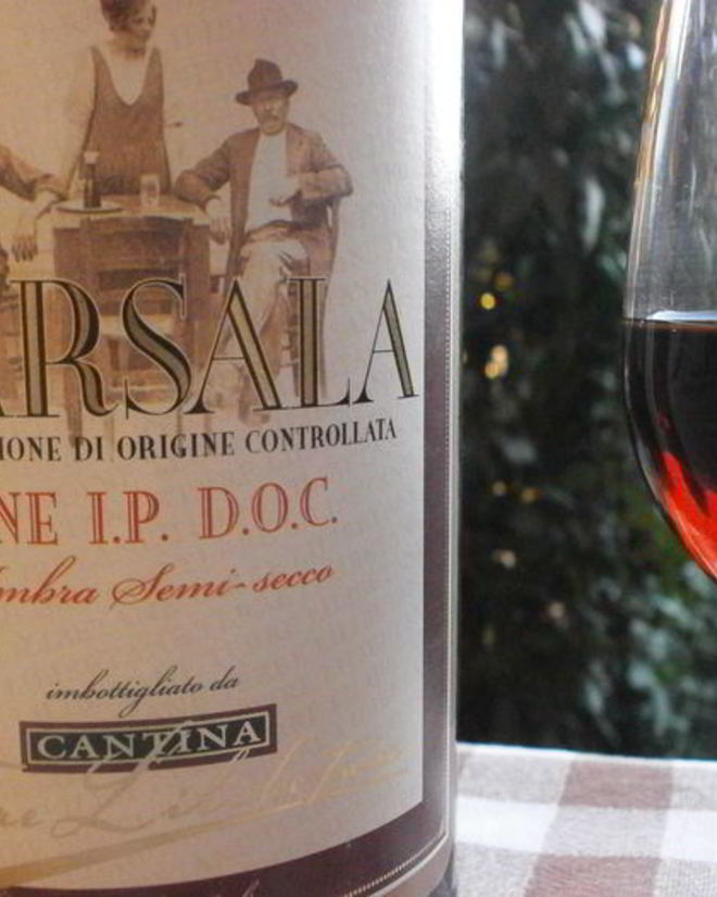 Рецепт свиной рульки с вином марсала