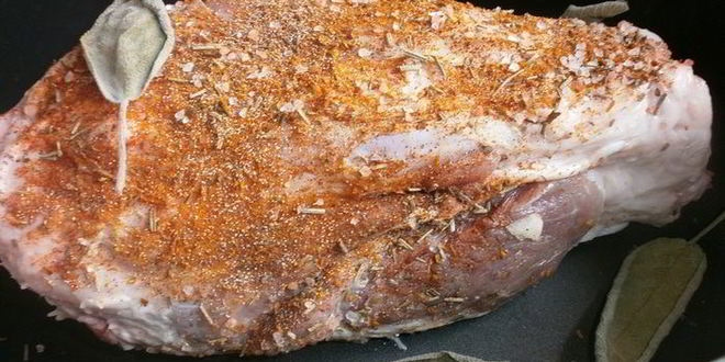 Рецепт свиной рульки с вином марсала