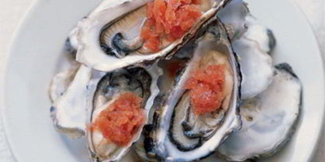 Рецепт Коктейля bloody mary с устрицами