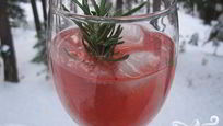 Рецепт Коктейля с клюквой и розмарином