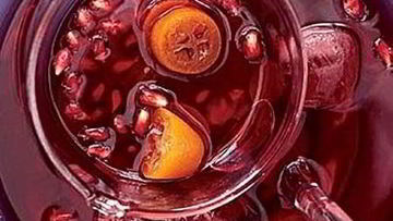 Рецепт Коктейля с кумкватом и гранатом