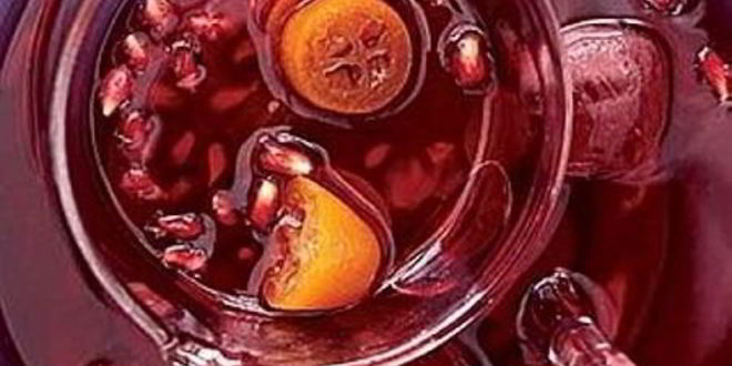 Рецепт Коктейля с кумкватом и гранатом