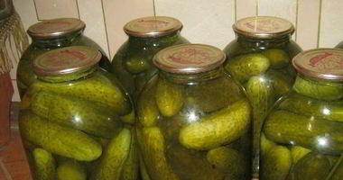 Рецепт Огурцов соленых с водкой