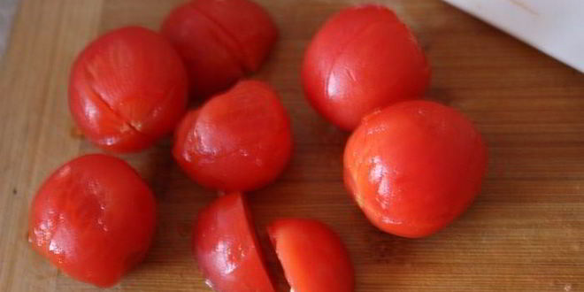 Рецепт пасты с водкой, семгой и помидорками черри