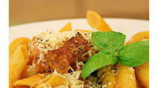 Рецепт Пасты в томатном соусе с водкой