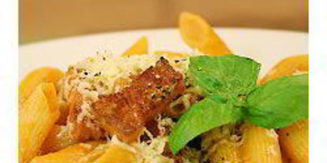 Рецепт Пасты в томатном соусе с водкой