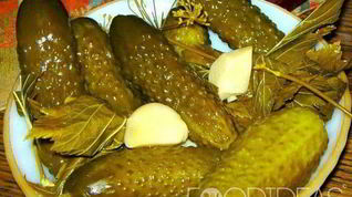 Рецепт Соленых огурцов с водкой
