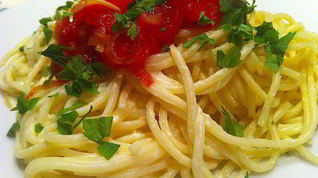 Рецепт Спагетти с Водкой