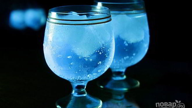 Рецепт светящегося коктейля