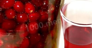 Рецепт Водки на клюкве