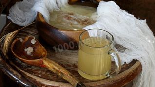 Рецепт Березового кваса с ячменем