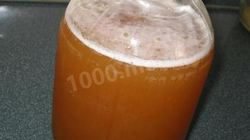 Рецепт Домашнего простого окрошечного кваса с изюмом