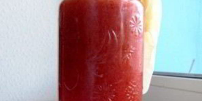 Рецепт клубнично-карамельного квас