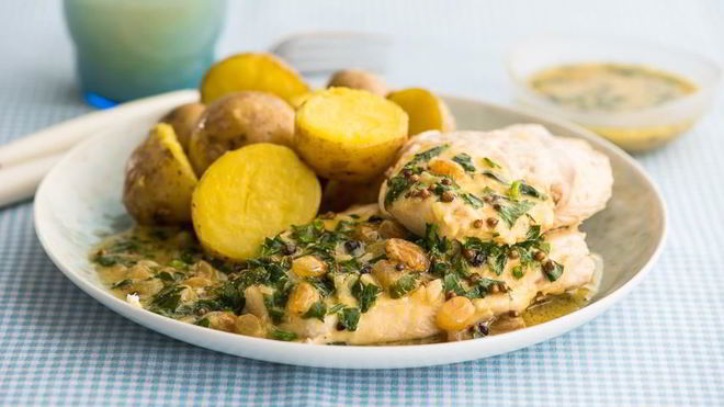 Рецепт куриной грудки, пошированной в квасе