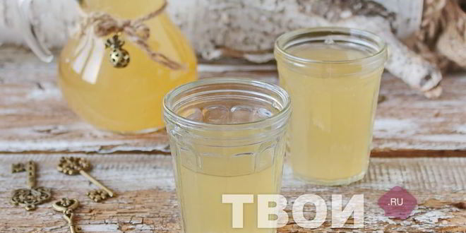 Рецепт кваса березового