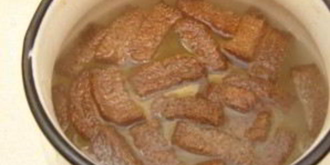 Рецепт кваса из хлеба