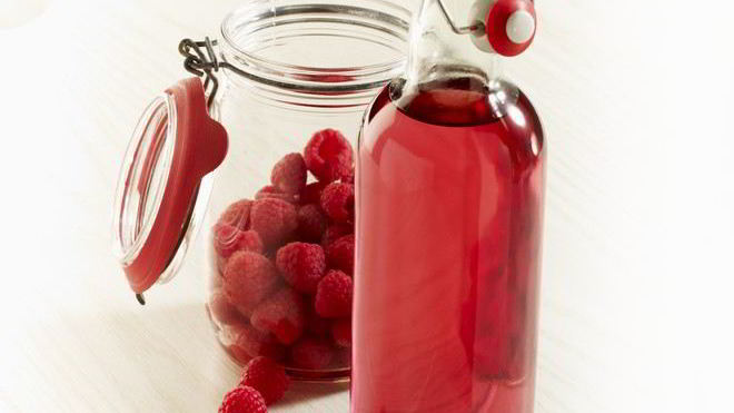 Рецепт классического малинового ликера