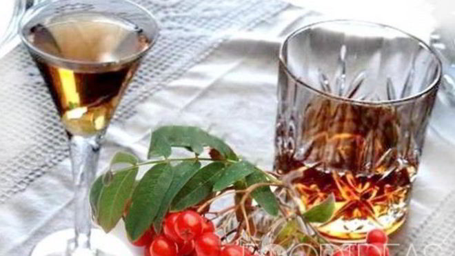 Рецепт ликера из красной рябины