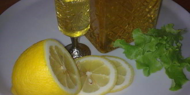 Рецепт Ликера лимонного Лимончелло