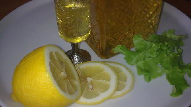 Рецепт ликера лимонного лимончелло