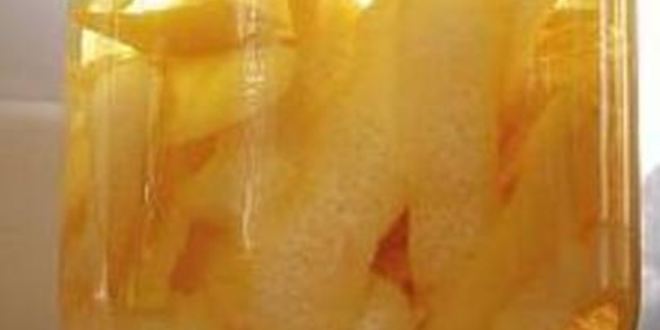 Рецепт ликера лимонного лимончелло