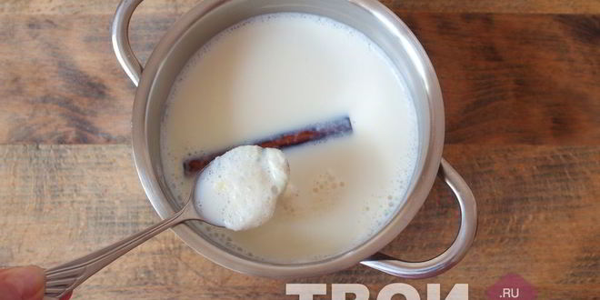 Рецепт ликера молочного